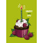 Card - Happy Birthday Cupcake