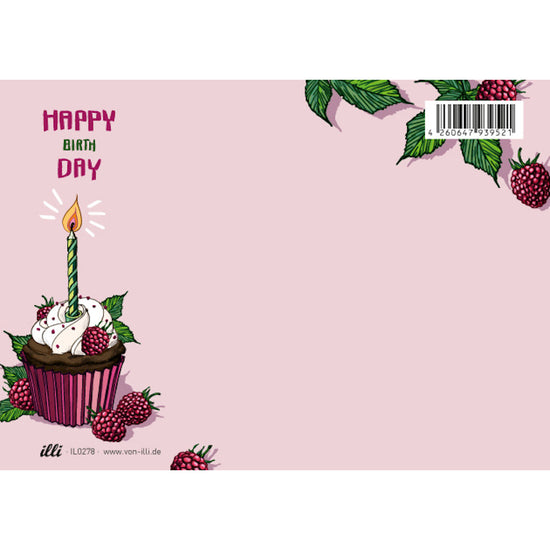 Card - Happy Birthday Cupcake