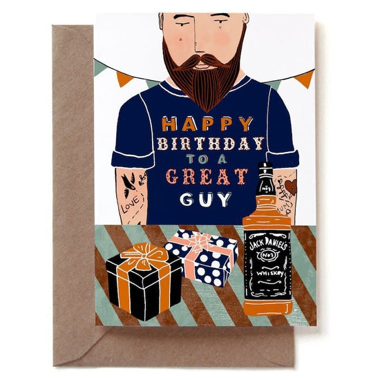 Greeting Card - Birthday Great Guy
