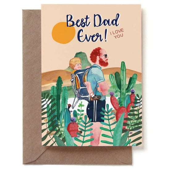 Greeting Card - Best Dad Ever!