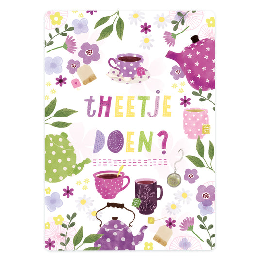 Card - Want to have tea?