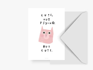 Card - Cute but Psycho