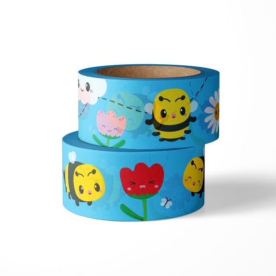 Washi Tape - Bees &amp; Flowers