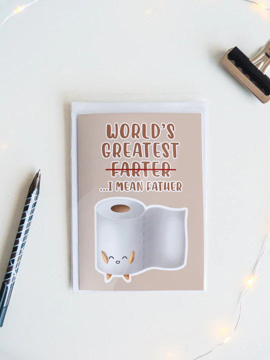 Greeting Card - Greatest Farter